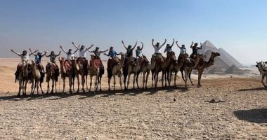 فعاليات سياحية مميزة للبعثة الأمريكية لناشئي الاسكواش بالأهرامات قبيل بدء بطولة العالم 2025