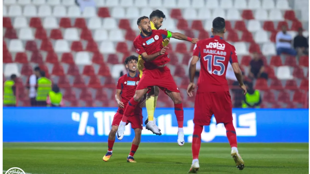 عمر السومة يمنع الحزم من تحقيق انتصار مهم أمام ضمك في دوري روشن 2025